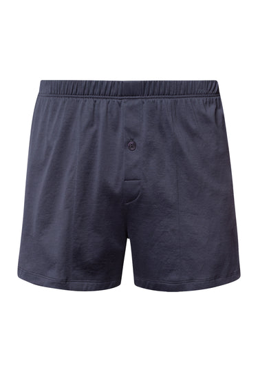 Cotton Sporty Knit Boxer With Button Fly | Ombre Blue 73505-2635